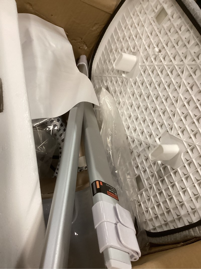 Condition photo showing Good Condition for hapais steamer for clothes,1800w standing garment steamer 30s heat-up with adjustable stable double rod,2-in-1 flat & hanging ironing,clothes steamer with 10 fabric steam modes white gold