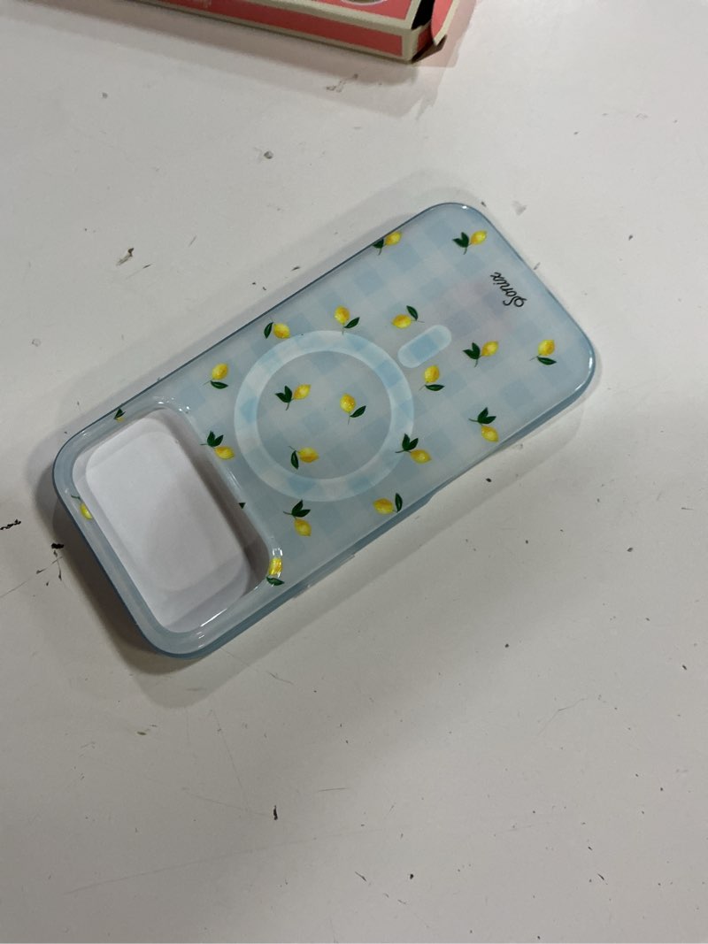 Condition photo showing Good Condition for sonix case for iphone 17 pro max | compatible with magsafe | 10ft drop tested | lemon gingham iphone 17 pro max lemon gingham
