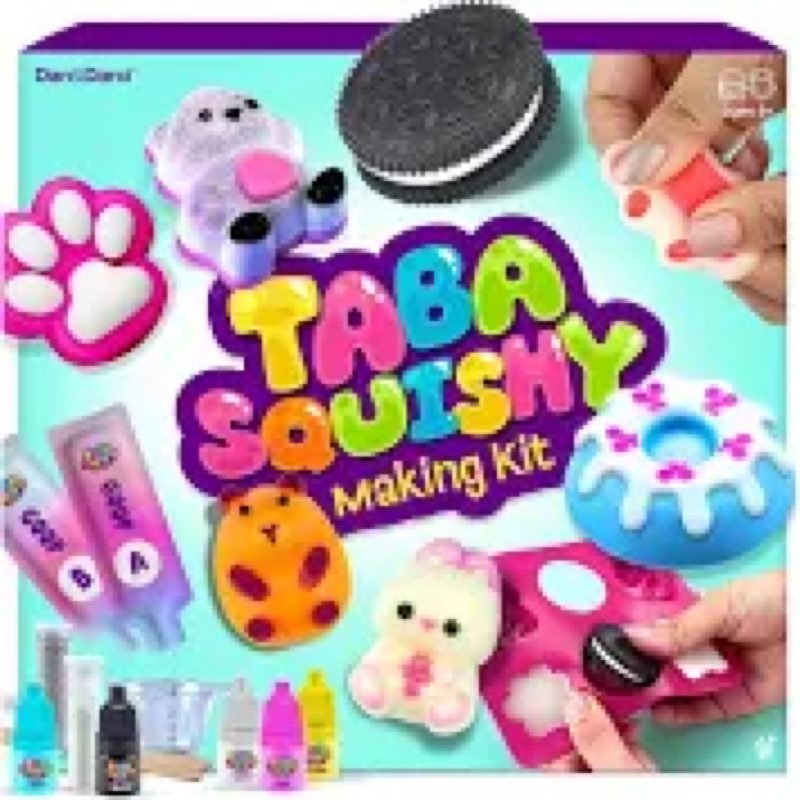 taba squishy making kit for kids - kids crafts - 6 7 8 9 10 11 12 year