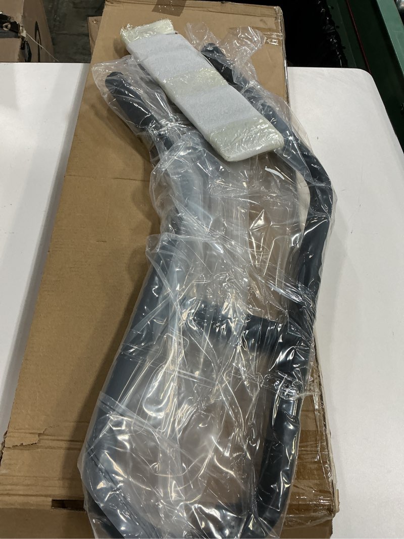 Condition photo showing Good Condition for Safety Handrail, Wall Mount Stair Hand Railing Grab U-Shaped Safety Handrail for Garage, Porch, Garden, U-Shaped Safety Handrails for Elderly,Pregnant Individuals,Kids (Black)