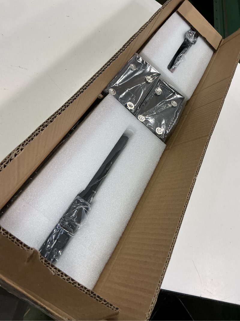 Condition photo showing Good Condition for Easy Install Peel and Stick on Battery Operated Wall Sconces Set of 2 Rechargeable, Magnetic Linear Wall Sconce Wireless Long Picture Vanity Wall Light for Living Room Bedroom (2 Pack, 28.3'', Black) 2X Black Sconces 28 Inch