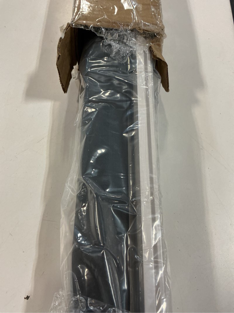 Condition photo showing Good Condition for lazblinds no tools no drill cordless roller shades, 100% blackout roller blinds for windows, thermal insulated uv protection waterproof roll up window blinds and shades, 27'' w x 72'' h, black black 27'' w x 72'' h