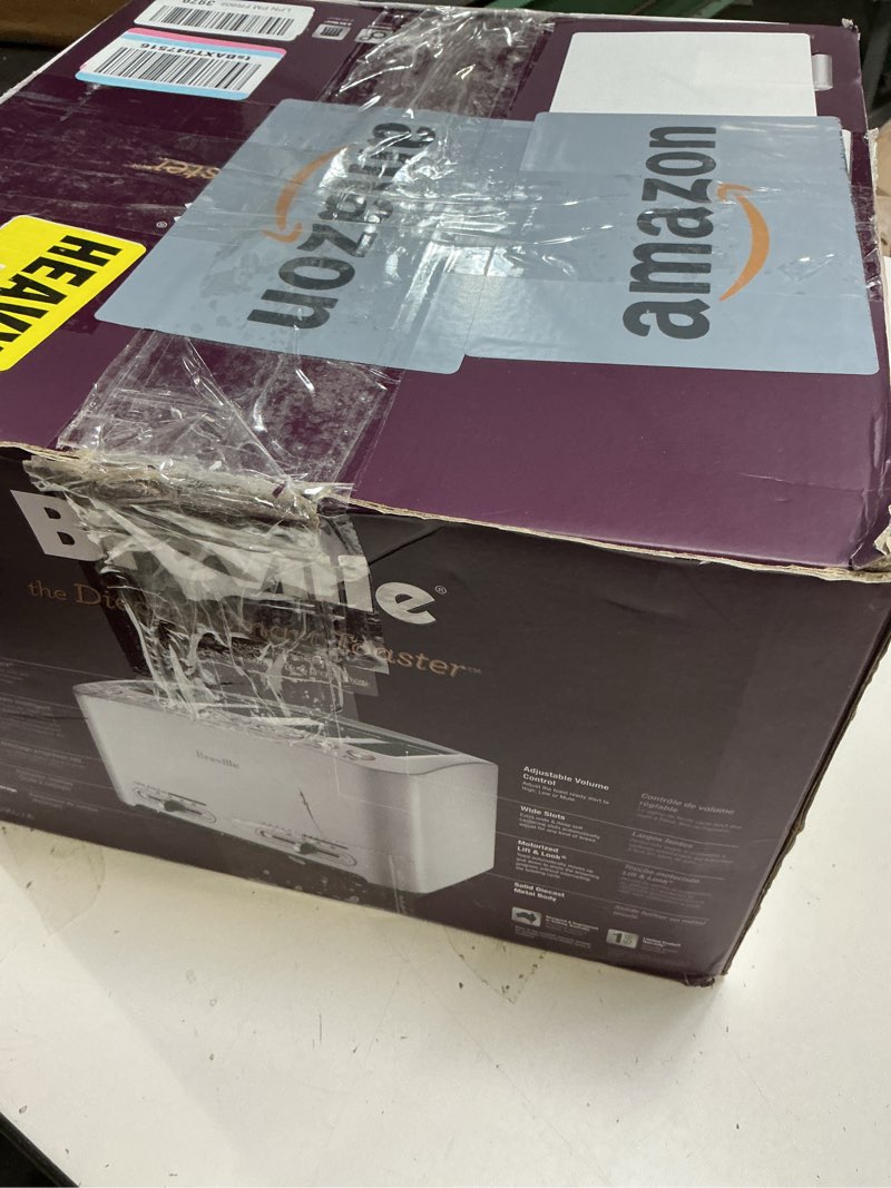 Condition photo showing Good Condition for Breville BTA840XL Die-Cast Smart Toaster, 4 Slice, Brushed Stainless Steel 4-Slice