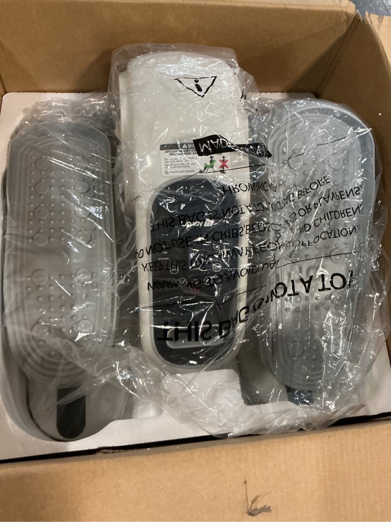 Condition photo showing Good Condition for Under Desk Elliptical Machine, Electric Leg Exerciser for Seniors, Quiet & Portable Electric Seated Eclipse Exercise Training Machine with Remote, 12 Speeds & Mute Function, Manual & Auto Mode White