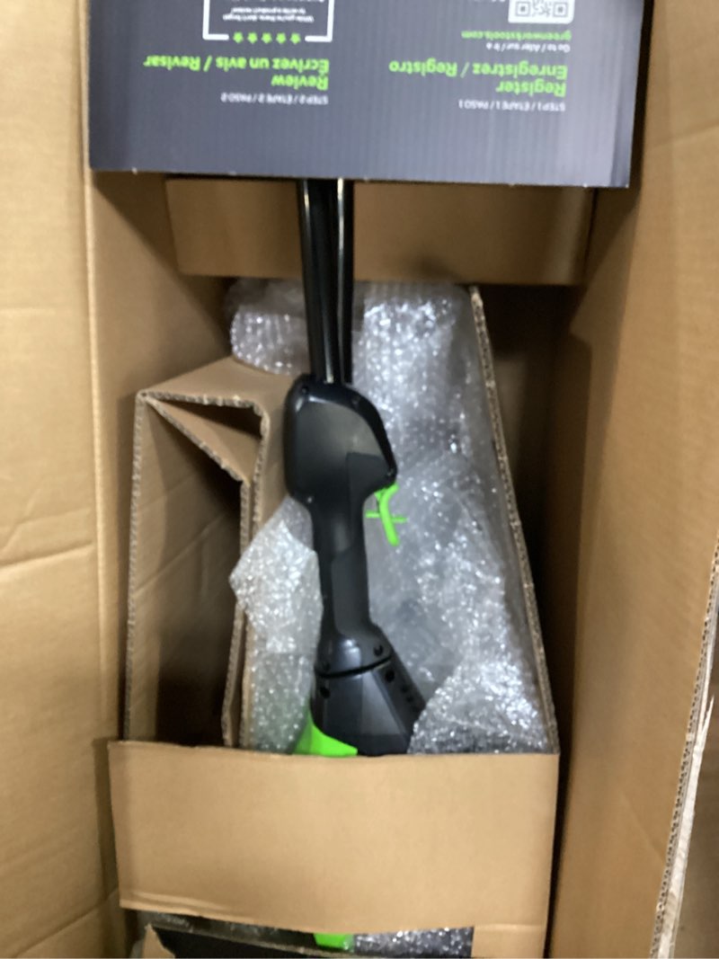 Condition photo showing Good Condition for Greenworks 80V 12" Brushless Snow Shovel, with Directional Vanes and LED Light, Not Included Battery and Charger