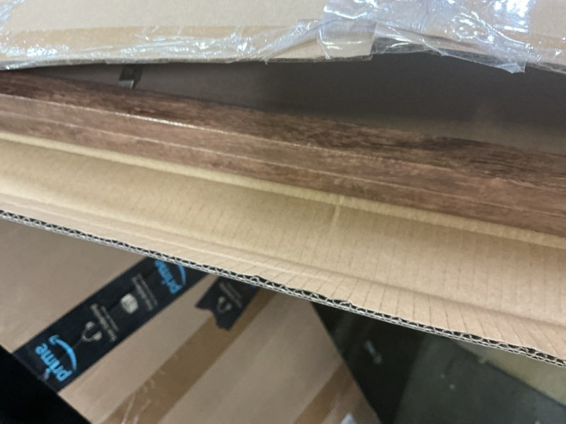 Condition photo showing item condition for iRahmen 22x28 Poster Frame Set of 2 with Plexiglass, Wood Picture Frames for Wall Mounting Display Picture 18x24 with Mat or 22 x 28 Without Mat Rustic Brown 22X28
