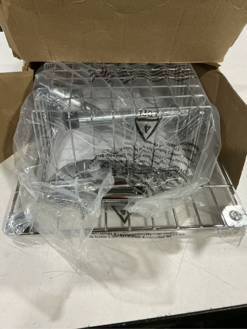 Condition photo showing Good Condition for decobrothers stackable under sink organizer with sliding basket, chrome