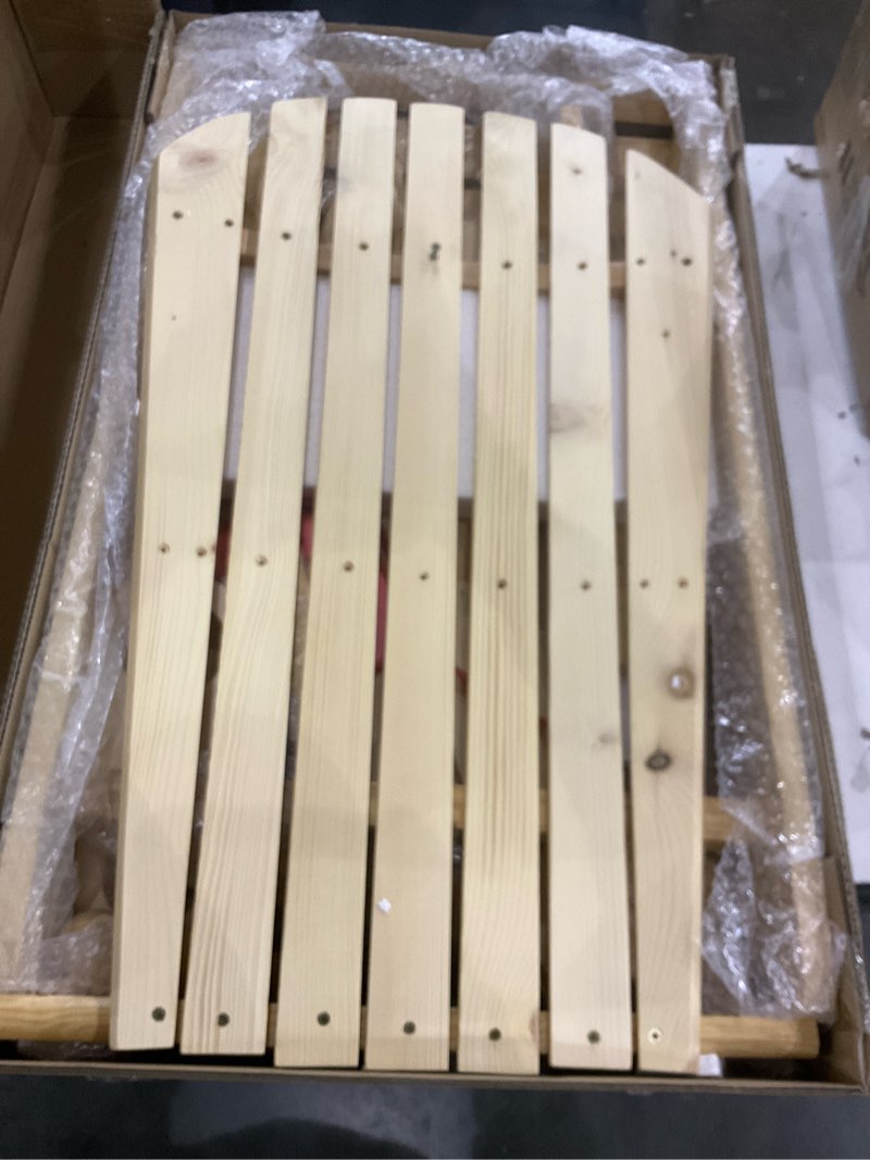 Condition photo showing As Is for W Home NE2136NCHAIR Adirondack Chair, Wood