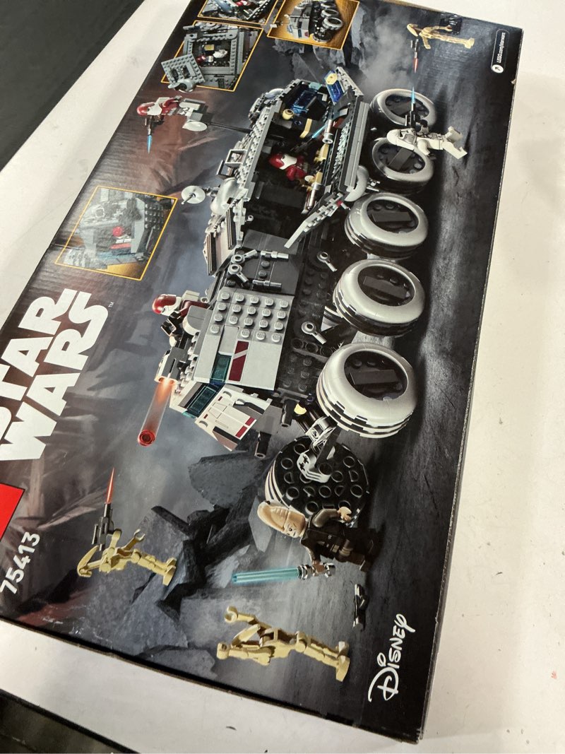 Condition photo showing Good Condition for LEGO Star Wars: The Clone Wars Republic Juggernaut Building Toy for Kids - Pretend Play Set W 8/ Toy Figures - Collectible Model Kit for Boys & Girls, Ages 9+ - Gift Idea for Birthdays - 75413