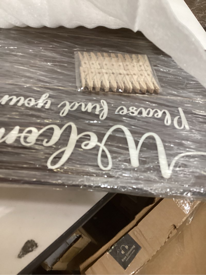 Condition photo showing Good Condition for stofinity wedding seating chart board display for reception - rustic seating chart for wedding reception display, find your seat sign board decor ideas