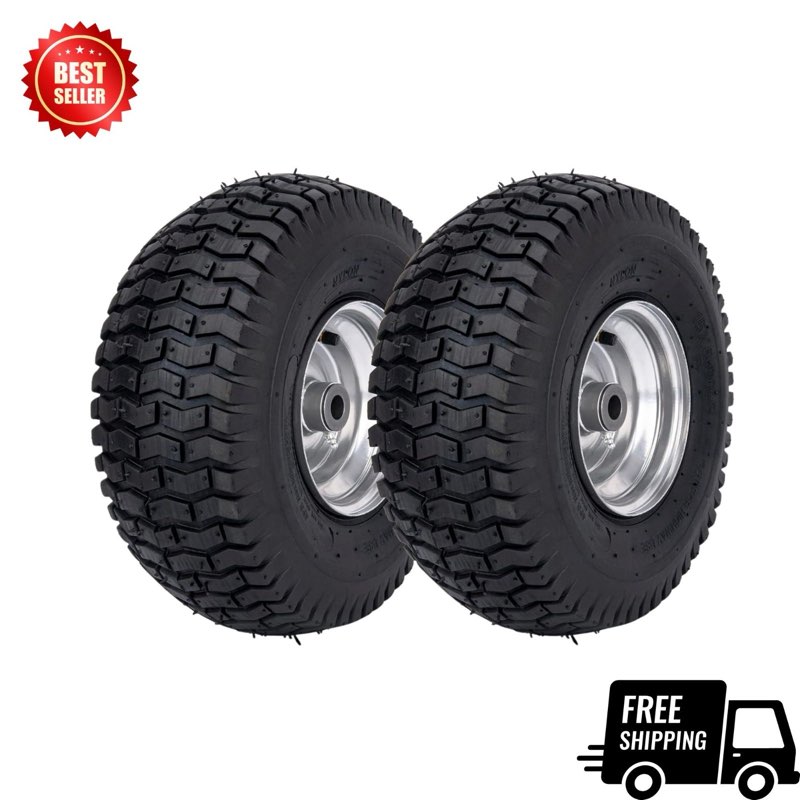 15x6.00-6 lawn mower tire and wheel, front tire for riding mowers and tractors
