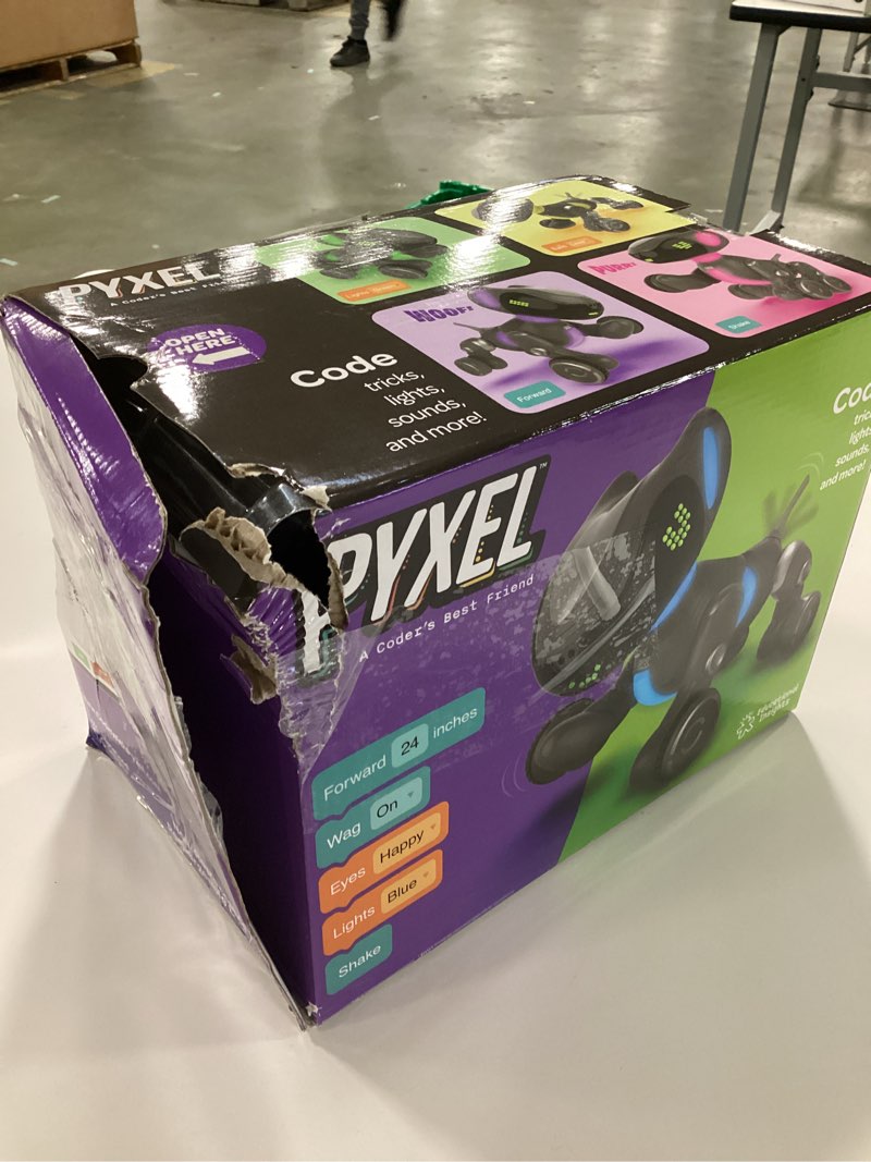Condition photo showing New/Like New for Educational Insights PYXEL A Coder's Best Friend - Programmable Coding Robot for Kids with Blockly & Python Languages, Learn Early Robotics, Kids Robot & STEM Toys for Boys and Girls Ages 8+
