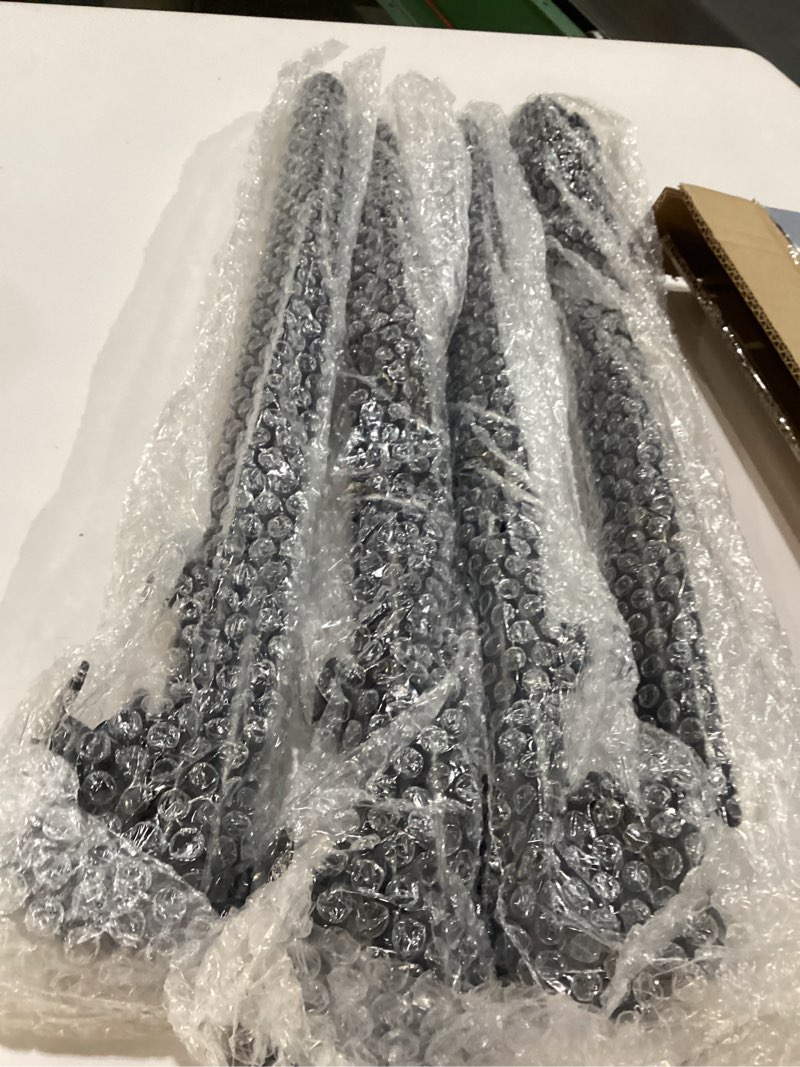 Condition photo showing Good Condition for Folding Adjustable Table Legs 2 PCS, Adjustable Height 22.5”- 34.5” DIY Desk Legs, Foldable Furniture Legs for Outdoor Camper, RV, Coffee Dinner Table, Tabletops, Kitchen 22.5”- 34.5” - 2 PCS