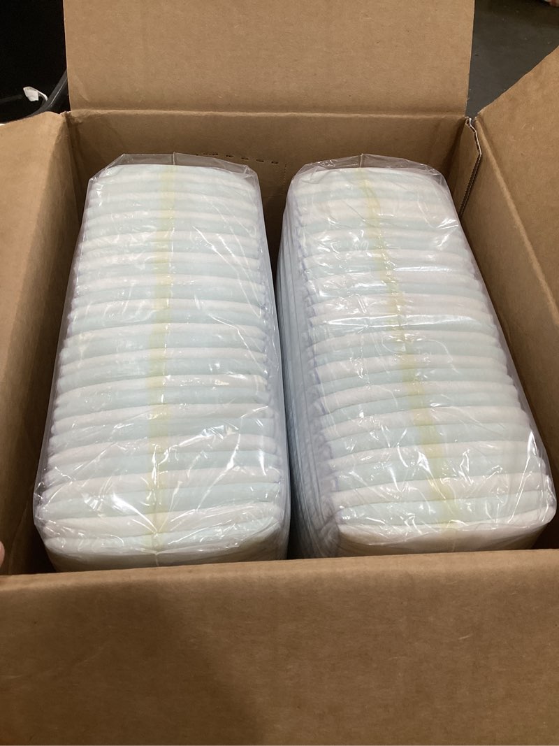 Condition photo showing Good Condition for pampers zzz overnight diapers, size 4 (22-37 lbs), 58 count, nighttime protection disposable baby diaper, night time leak and skin protection size 4 58