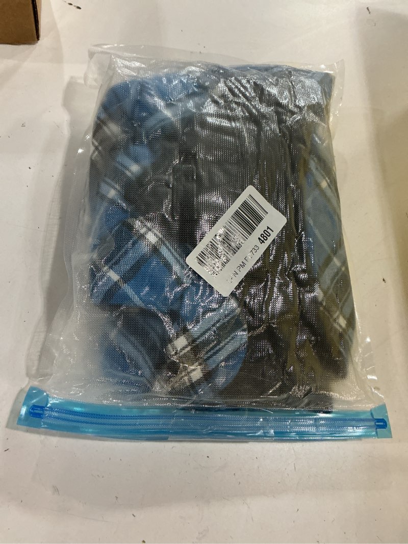 Condition photo showing New/Like New for Kuoser Waterproof Dog Coat, Reversible Dog Jacket for Large Dogs, Adjustable Durable Doggie Winter Coat for Groowing Puppies Warm Puppy Cold Weather Apparel, Blue L Blue Large (Pack of 1)