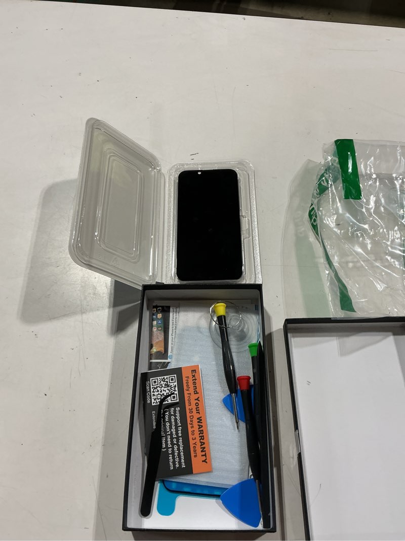 Condition photo showing Good Condition for for iphone 14 screen replacement 6.1 inch, 3d touch lcd display digitizer assembly with repair tools,compatible with model a2649, a2881, a2884, a2883, a2882
