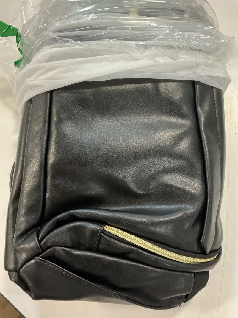 Condition photo showing Good Condition for lovevook leather laptop backpack for women 15.6 inch,travel purse nurse teacher computer bag,professional college business work bags carry on with usb port,black 15.6 inch black