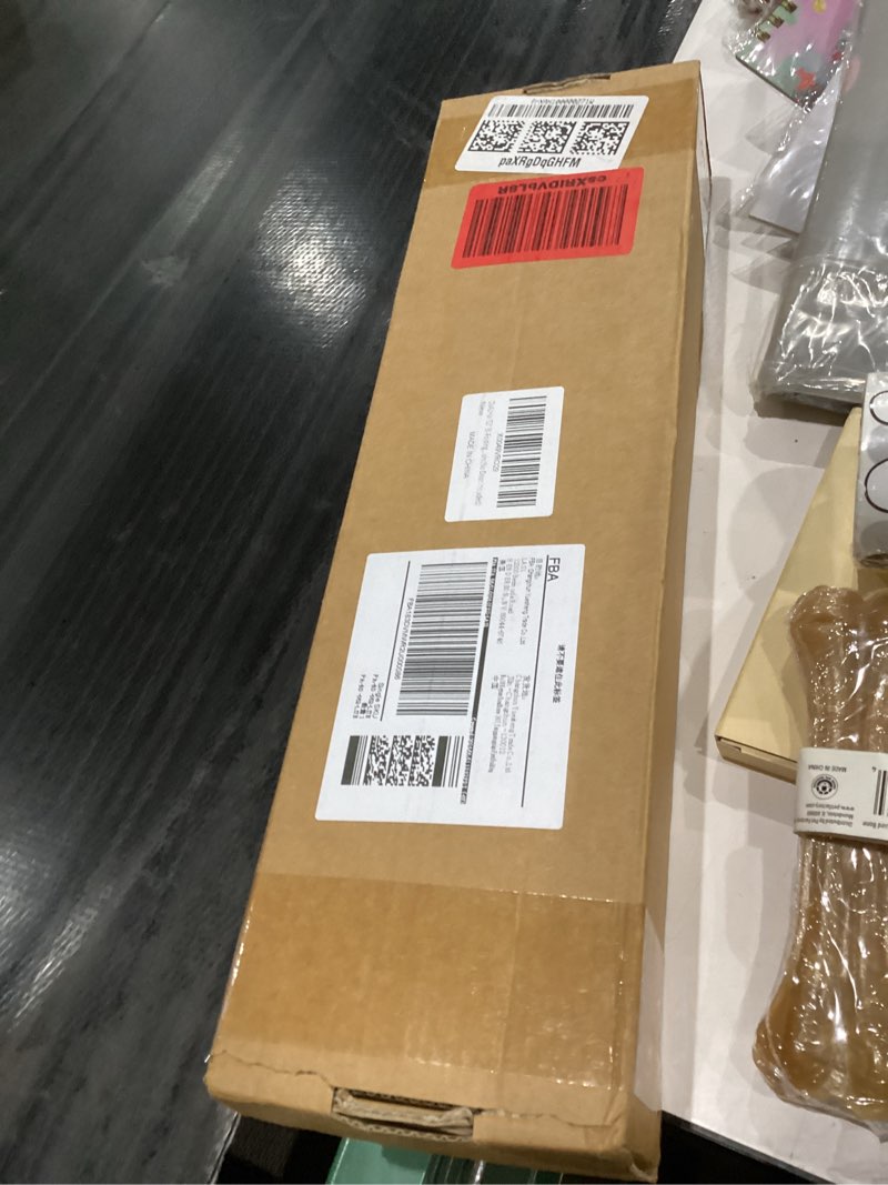 Condition photo showing New/Like New for 52" Bi-Folding Sliding Barn Door Hardware Kit for 2 Doors, Low Ceiling Lite Version Roller for Smooth Sliding, Fit Double 24" Bifold Doors, Space-Saving Folding Solution (No Door Included) 2 Doors-52" Track