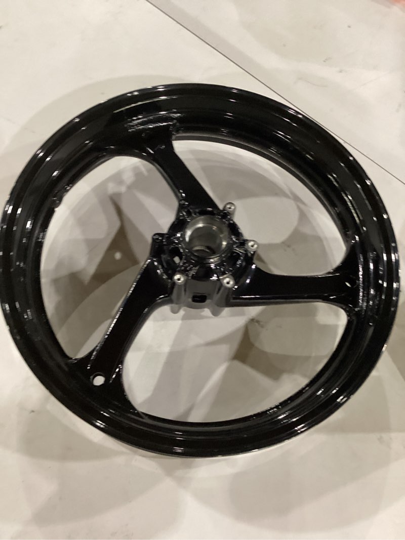 Condition photo showing New/Like New for 17" x 3.5" front wheel rim for honda cbr1000rr 2004-2007 black cbr 1000 rr 2004 2005 2006 2007