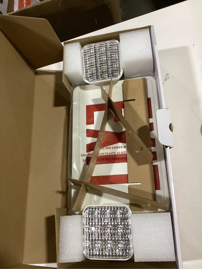 lithonia lighting contractor select ecrg 3.5 -watt 120/277 -volt led white hardwired exit light