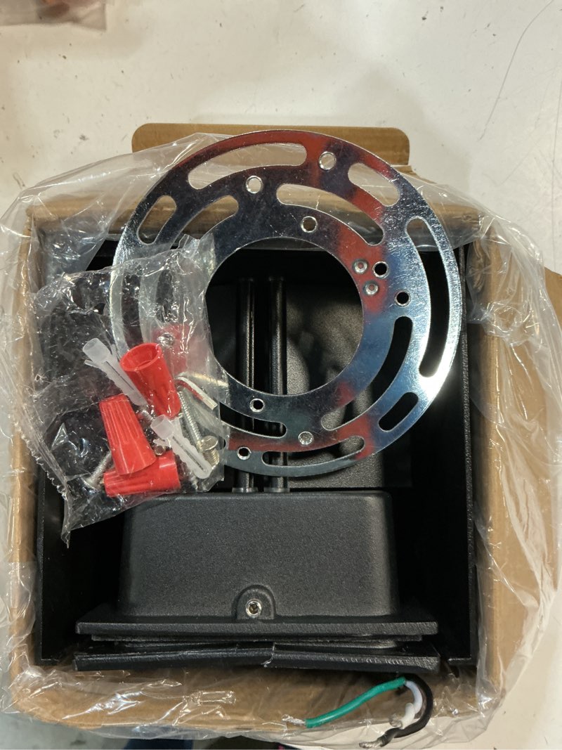 Condition photo showing As Is for outdoor wall lights 1pcs 3000k wall light outdoor porch light modern wall sconce up down light outdoor wall light fixtures 20w led wall pack light 3000k - 1 pack