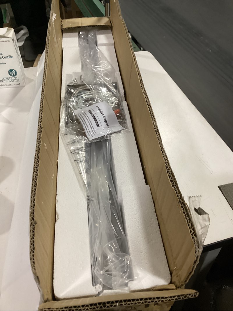 Condition photo showing Good Condition for sinerise 32-inch led modern bathroom vanity light bar, matte black modern acrylic bathroom wall lighting fixtures over mirror (cool white 6000k) 32-inch black-cool white