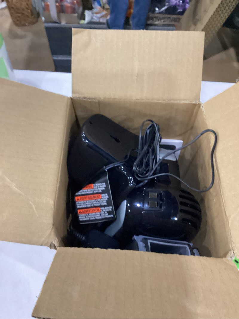 Condition photo showing As Is for BLACK+DECKER dust buster PIVOT VAC Handheld Vacuum Cordless, Car Vacuum Portable Rechargeable, Extendible Crevice Tool and 200 Degree Pivoting Nozzle, Strong Suction, Lightweight (BDH2000PL)