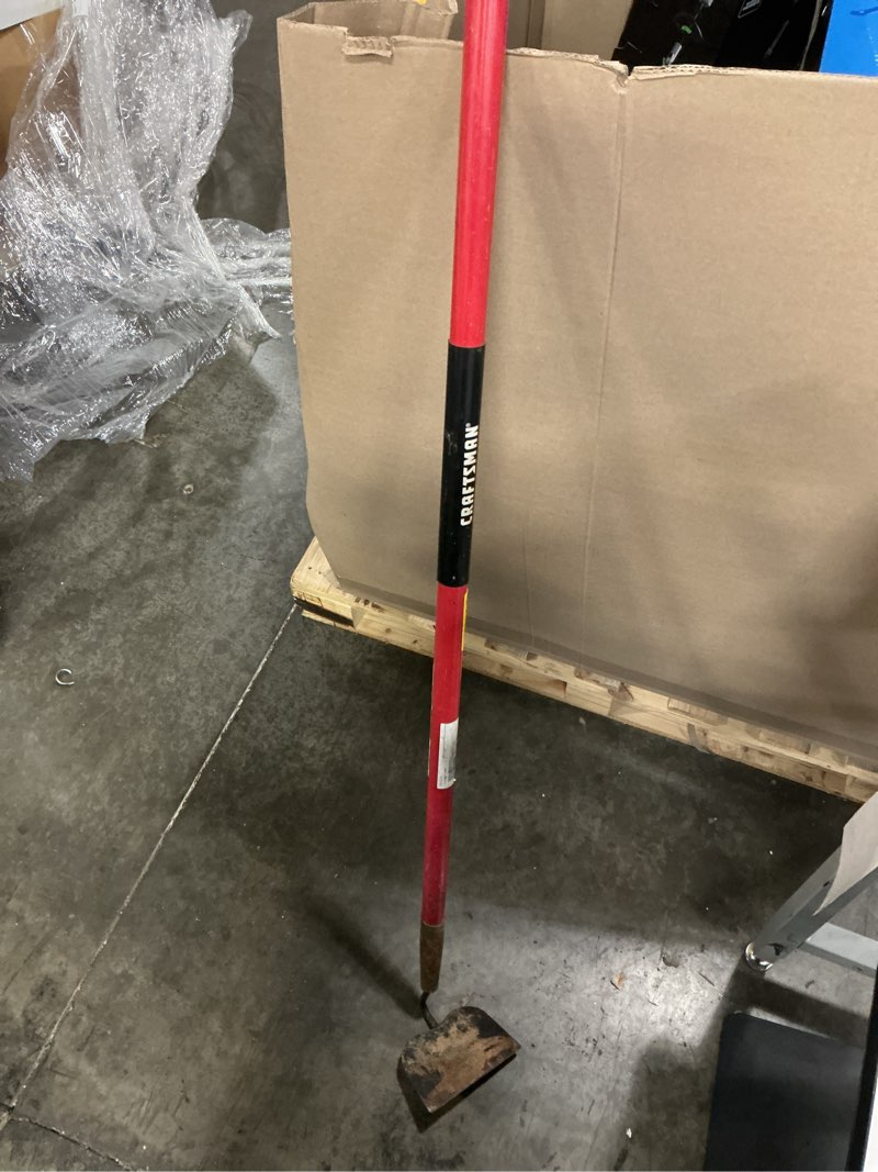 Condition photo showing Good Condition for craftsman garden hoe red and black