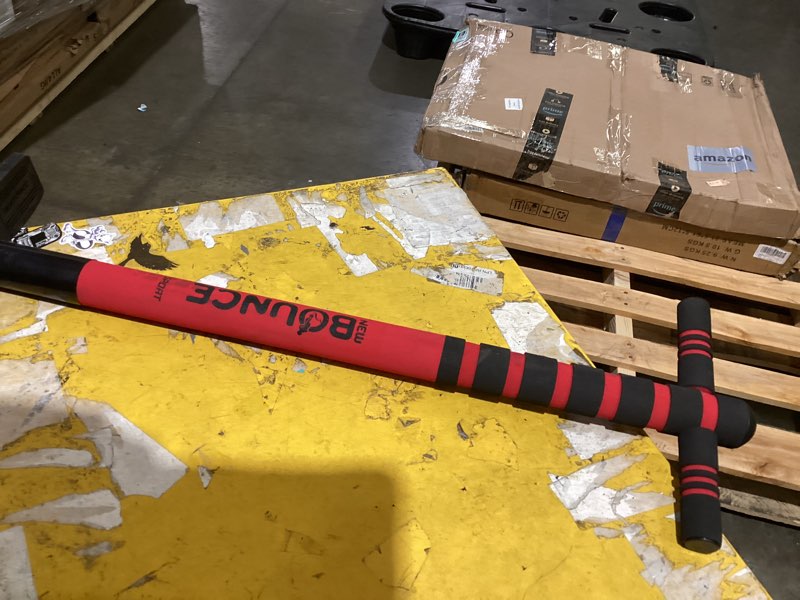 Condition photo showing As Is for pogo stick for kids age 5 6 7, 8, 9, 10 and up, 40 to 80 lbs, kids pogo stick, toys for ages 5-7, gifts for boys and girls, for kid, no assembly?required