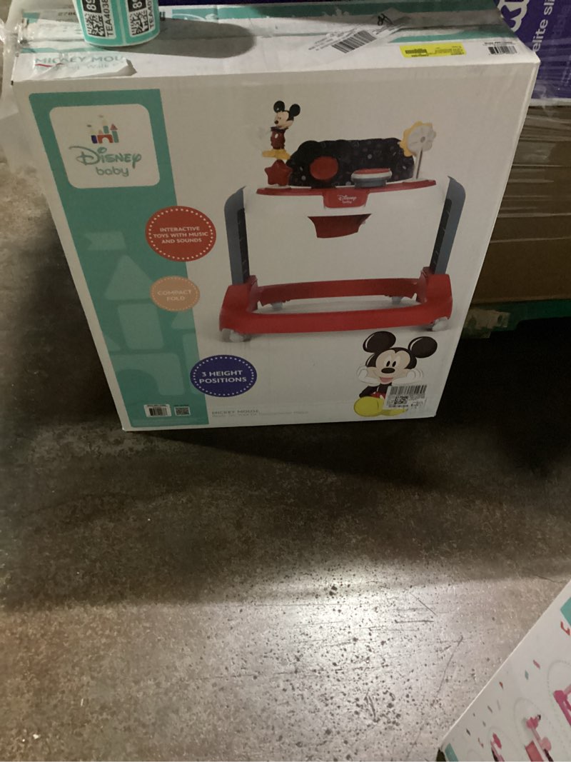 Condition photo showing Good Condition for mickey mouse disney baby development walker