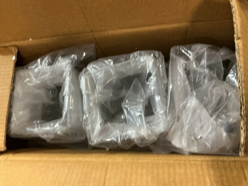 Condition photo showing Good Condition for gold leaf cutlery holder with hammered glass inserts - 3 sectional