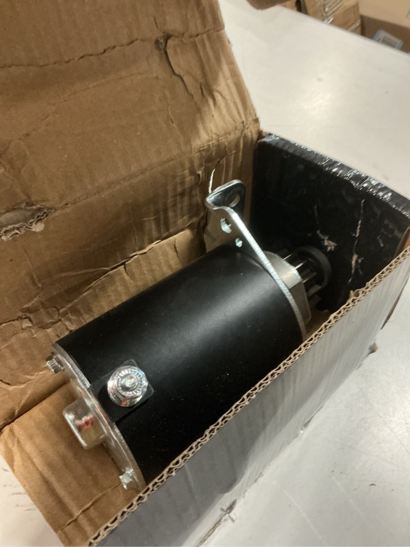 Condition photo showing Good Condition for starter motor replacement 16 teeth compatible with briggs and stratton engines 7hp-18hp 28d707, 28m707, 28n707 replaces oe part # 497595 497594 391423 390838 392749 394805 491766 693054