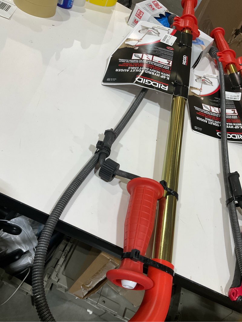 Condition photo showing Good Condition for ridgid 56658 k-6p 6' toilet auger w/bulb head