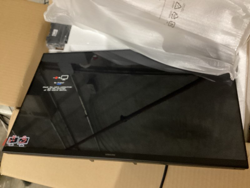 Condition photo showing Good Condition for Samsung 24" (S30GD) Essential Monitor with IPS Panel and Tilt Only Stand, 100Hz Refresh Rate, Ergonomic Design, Advanced Eye Care, Game Mode, LS24D304GANXZA 24-inch