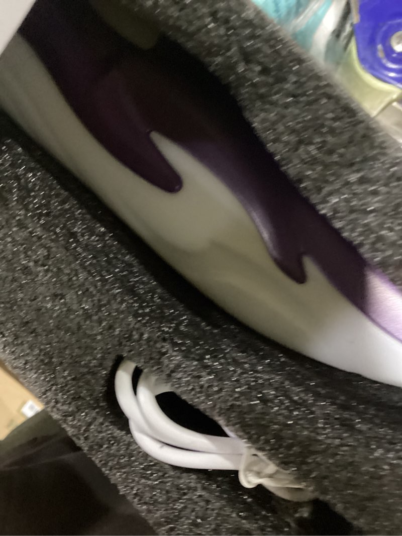 Condition photo showing Good Condition for light up toy sword for kids, rechargeable foldable glow sword with 7 color modes, sound effects, usb-c charging, fantasy role play toy, ages 6+ (glacier purple)