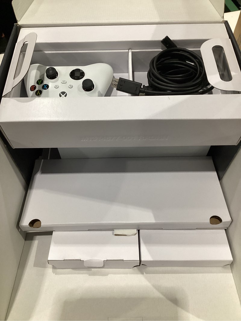 Condition photo showing Good Condition for Xbox Series X - All Digital Gaming Console - 1TB SSD - Includes Wireless Controller - 4K Gaming - 120FPS - Robot White Xbox Series X 1TB Digital Edition Console + Controller