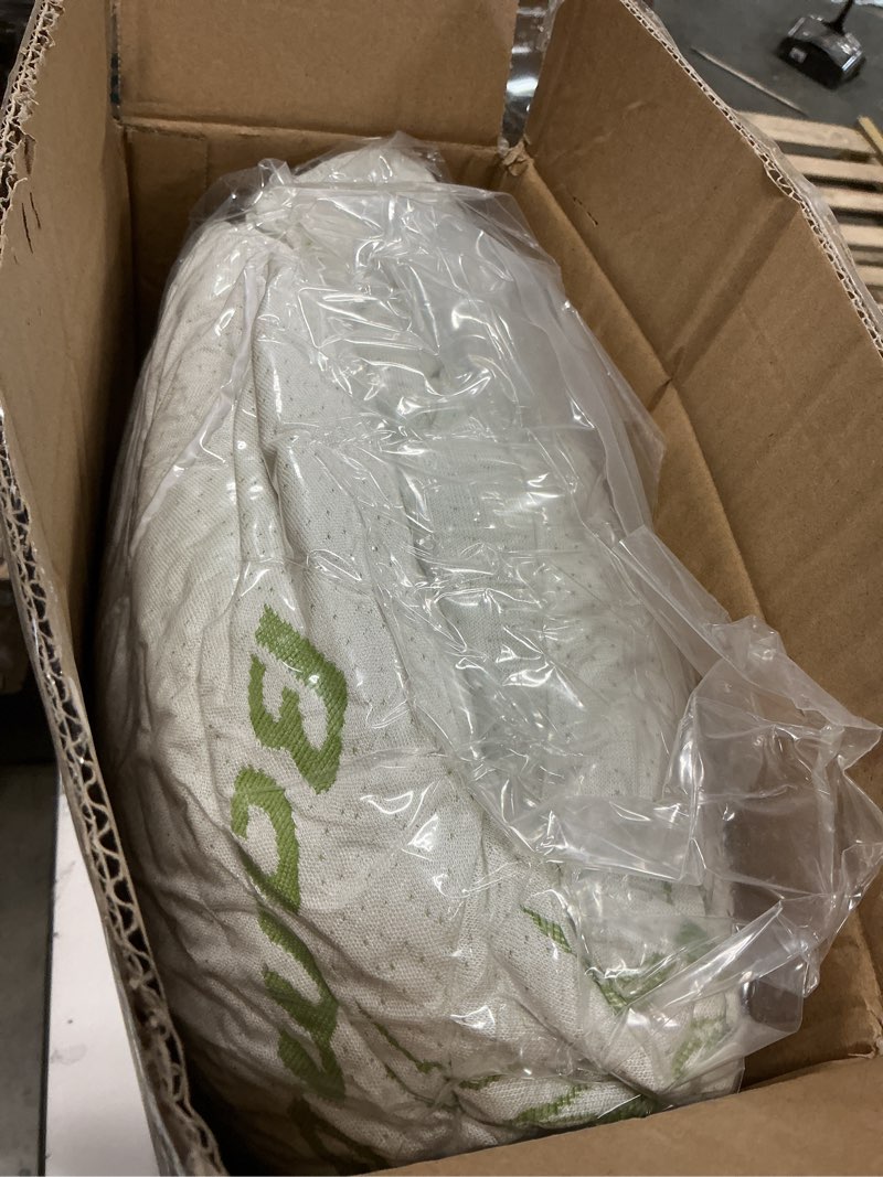Condition photo showing Good Condition for Ultra Soft Queen Size Mattress Topper - Viscose Made from Bamboo Pillow Top Mattress Pad for Back Pain Relief - Naturally Cooling for Hot Sleepers, Green