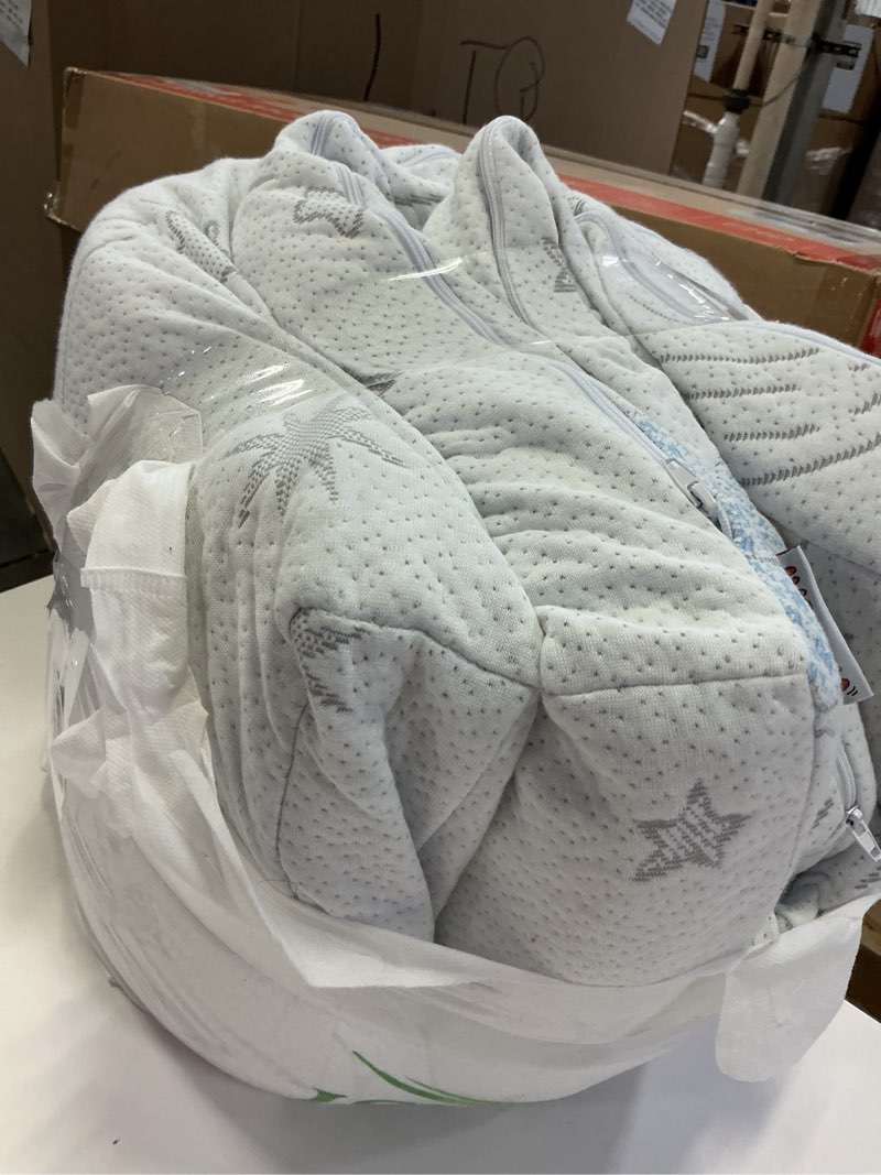 Condition photo showing As Is for trifold pack and play mattress 38"x26", double-layer pack n play mattresses for baby toddler with waterproof washable breathable cover, portable mini crib mattress for playpen 38"*26"*3"