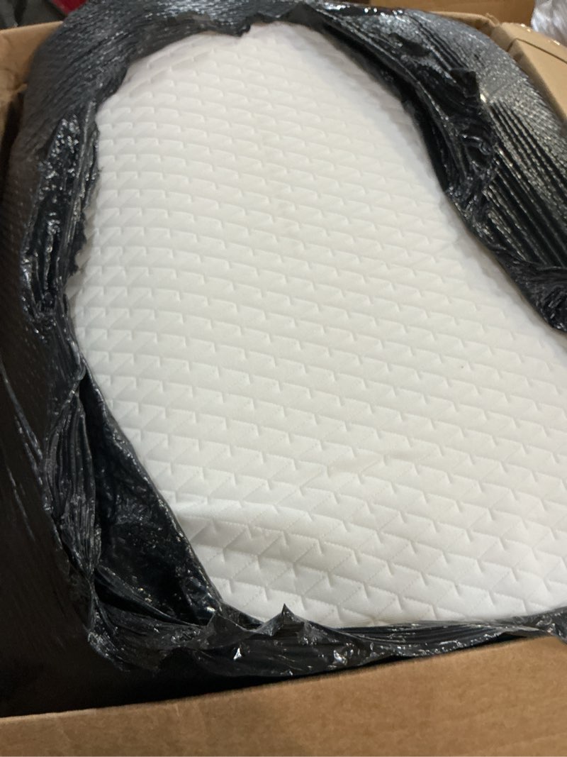 Condition photo showing Good Condition for bed wedge pillow for sleep apnea, acid reflux, and back pain relief, with chic jacquard cover - headboard gerd pillow wedges for sleeping (standard width 7.5\" height)