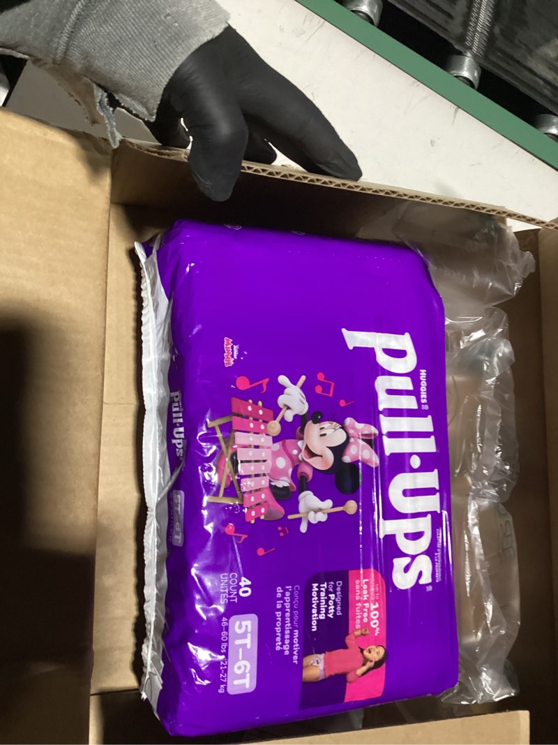 Condition photo showing Good Condition for Pull-Ups Girls' Potty Training Pants, Size 5T-6T Training Underwear (46+ lbs)