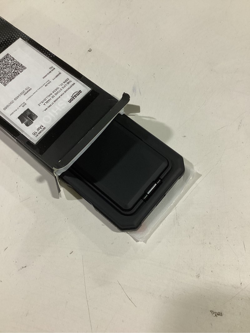 Condition photo showing Good Condition for SSLOTSCASE for iPhone 17 Pro Max Case with 2X Privacy Screen Protector, Card Holder & Sliding Lens Cover & Kickstand, Military-Grade Heavy Duty Phone Case Cover for iPhone 17 Pro Max 6.9'', Black Black with Privacy Screen Protector iPhone 17 Pro Max
