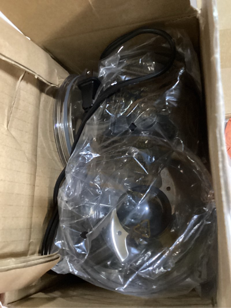 Condition photo showing New/Like New for black+decker 1.5-cup electric food chopper, one touch pulse, 150w motor, stay-sharp blade, dishwasher safe 1.5 cup capacity