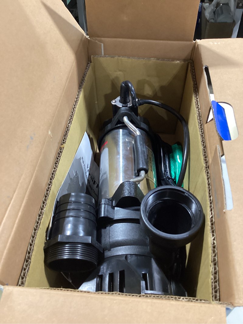 Condition photo showing As Is for matala versiflow v-3200 mkh-150 3240gph pump 3200 gph