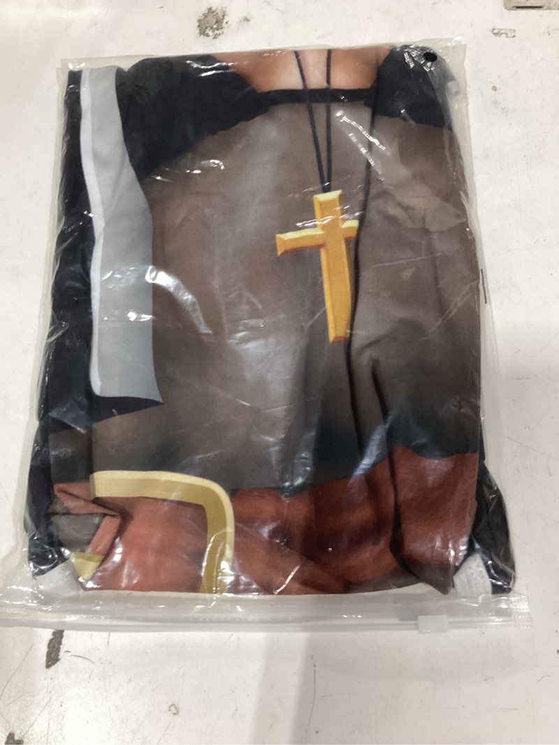 Condition photo showing Good Condition for Womens Festival Bikini Printed Short Sleeve Costume T-Shirts XX-Large Sexy Nun