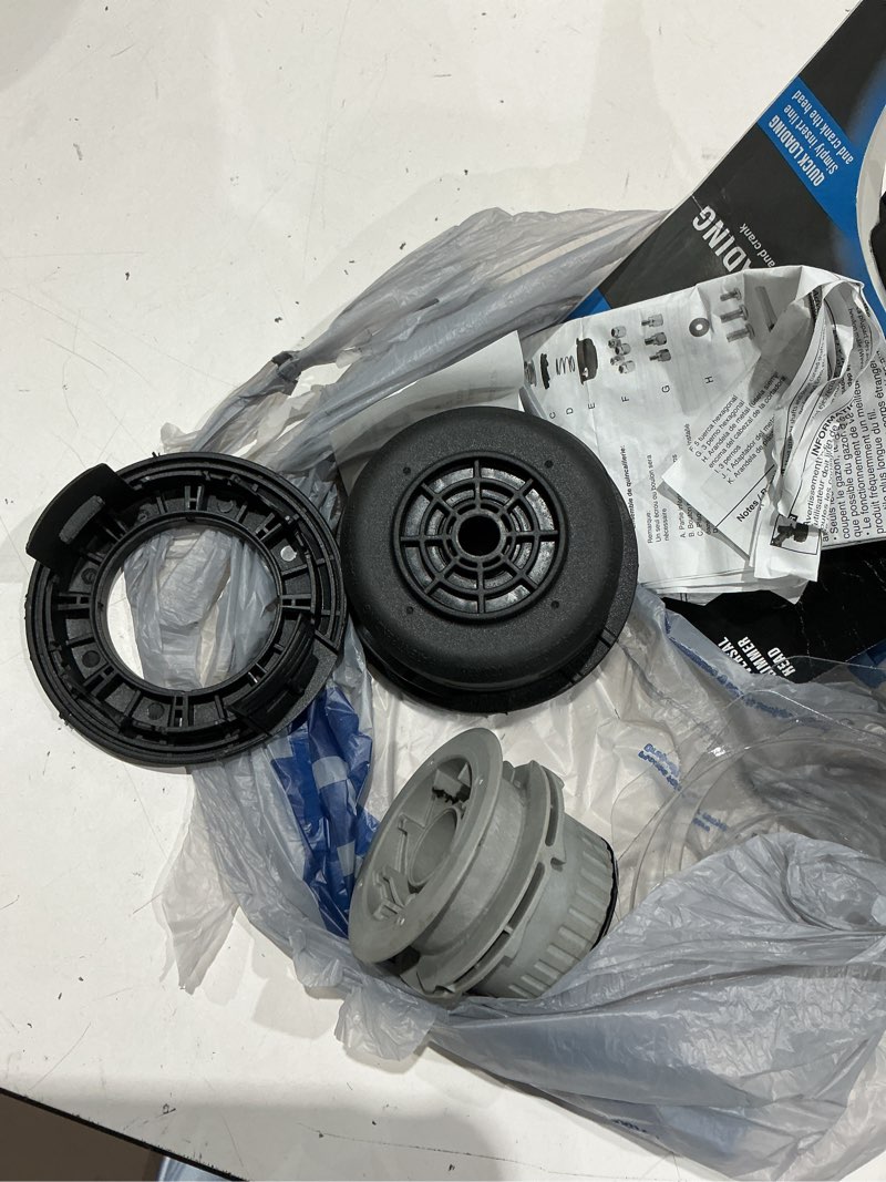 Condition photo showing As Is for shakespeare universal fit line string trimmer replacement head