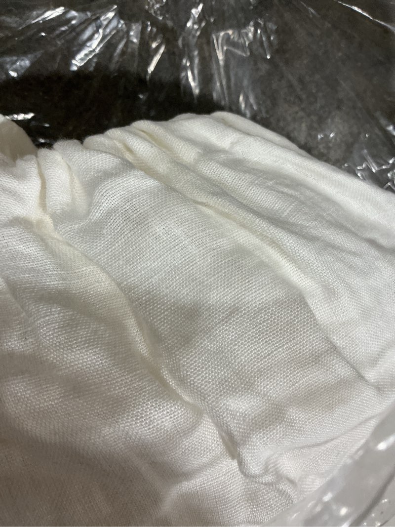 Condition photo showing Good Condition for european linen duvet cover, full/queen, white