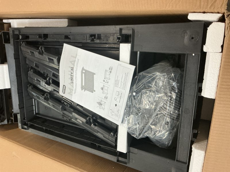 Condition photo showing Good Condition for Keter Unity XL Portable Outdoor Table with Stainless Steel Top for Kitchen Prep and Outdoor Storage Cabinet for Grilling Accessories, Dark Grey Dark Grey X-Large