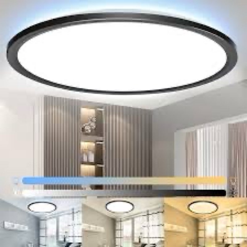 19.3 Inch Flush Mount Ceiling Light, Dimmable Brightness, 46W 4140LM Super Bright and Slim Led Ceili