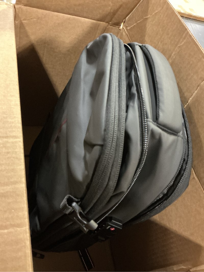 Condition photo showing New/Like New for Vacuum Seal Backpack Travel with Built-in Pump 80L Expandable Travel Backpack with Vacuum System, TSA Lock Water Resistant Carry-On Backpack Black 80L (Built-in Pump)