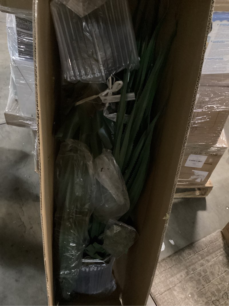 Condition photo showing Good Condition for 4ft Artificial Spiked Agave Plant, 48inch Faux Agave Plants Indoor Realistic Floor Plant Perfect for Front Porch, Patio, Indoor Home, Office Decor (Set of 2) 2 4ft